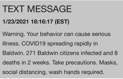 Milledgeville-Baldwin Emergency Management Sends Urgent Message About COVID-19