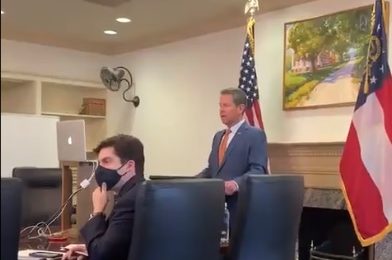 Governor Kemp Talks About Putnam General Hospital, Vaccines and Voting