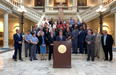 State’s top leaders announce bonuses for first responders