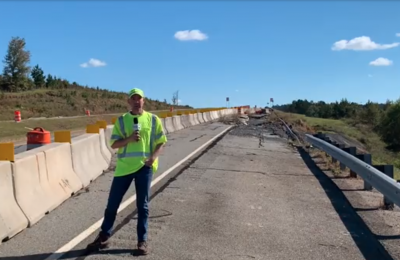 Update on slope failure on 441 in Wilkinson Co.