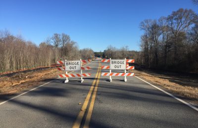 Toomsboro bridge closed for construction